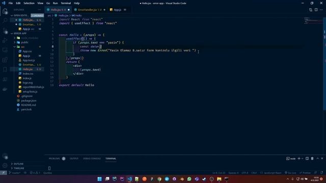 React Error Boundary смотреть онлайн