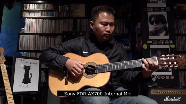 zoom H1n sony-AX700 note10+ Recording Test #1 - Acoustic guitar смотреть онлайн