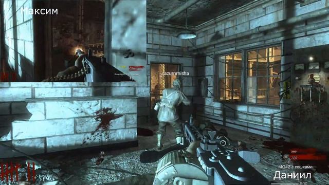 Call of Duty - World at War ЗОМБИ РЕЖИМ КООП И КАК ИГРАТЬ ВМЕСТЕ С ДРУГОМ ПО СЕТИ НА ПИРАТКЕ смотреть онлайн