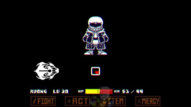 StorySpin Sans Fight Completed (Crossi Take) | Undertale Fangame