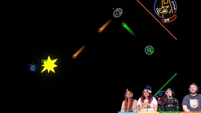 ASTROIDS MEETS JUST SHAPES & BEATS - Cosmo Clash: Demo (4 player gameplay) смотреть онлайн