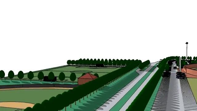 Baseball Stadium (proposed sketch plan) смотреть онлайн