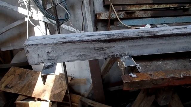 Будни Дачника 55 Подготовка метизов Сварка балки Зачистка ржавчины Работы по строительству смотреть онлайн