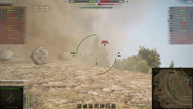 World of Tanks A-43 13 kills 1 vs 7 1586 EXP - Steppes смотреть онлайн
