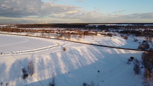 Парк " Горыныч ". Коломна 12.02.2022. Dji mavic mini. смотреть онлайн