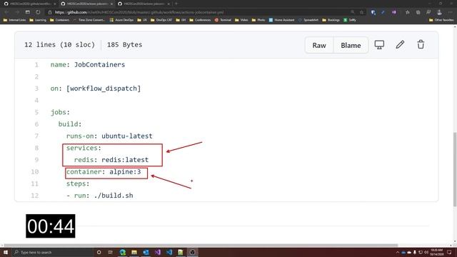 GitHub Actions: Build in Container from a Private Registry смотреть онлайн