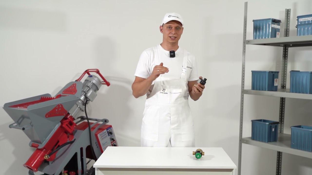 Нестабильное давление в водяной системе штукатурной станции, что делать?