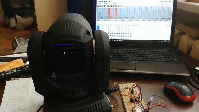 ESP12E NodeMcu ArtNet Dmx 512 смотреть онлайн