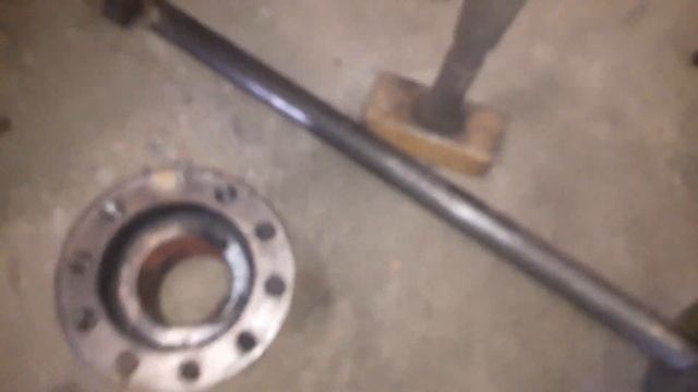 Подшипник ступицы ATEGO. 2ч снятие.