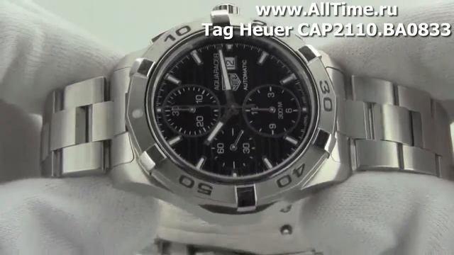 Мужские наручные швейцарские часы Tag Heuer CAP2110.BA0833 смотреть онлайн