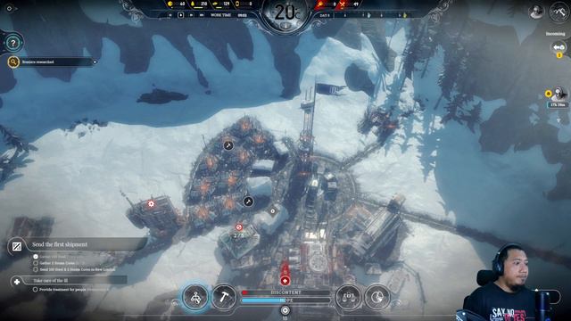 EPS 1. Pembukaan Post Awal Tanpa Generator - FROSTPUNK INDONESIA смотреть онлайн