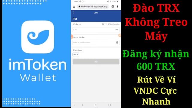 Kiếm Tiền Online Web Đào TRX Không Cần Treo Máy Đăng Ký Nhận Ngay 600 TRX - Long KTO смотреть онлайн
