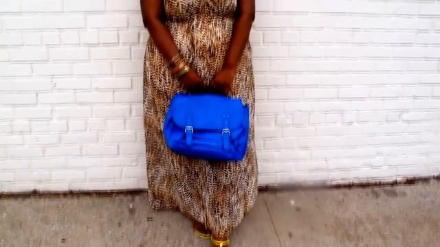 Plus Size OOTD "How I Rocked My Favorite Leopard Maxi Dress" смотреть онлайн