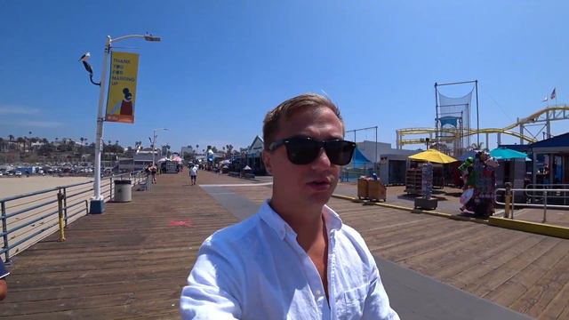 Санта-Моника Лос Анджелес Калифорния. смотреть онлайн