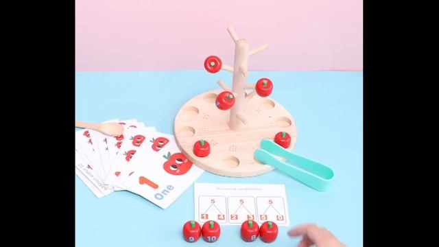 Развивающая игра «Яблоня»