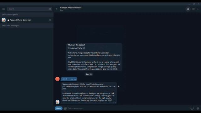 Create a Passport Size Photo Using This Telegram Bot смотреть онлайн