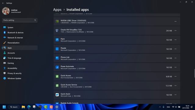 แก้ใขปัญหาโน๊ตบุ๊ค Acer เล่นเกมใน windows 11 แล้วเกมเด่งหลุดไม่แจ้งสาเหตุ смотреть онлайн