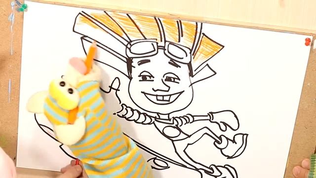 Как нарисовать Фиксика. Рисуем фиксика смотреть онлайн