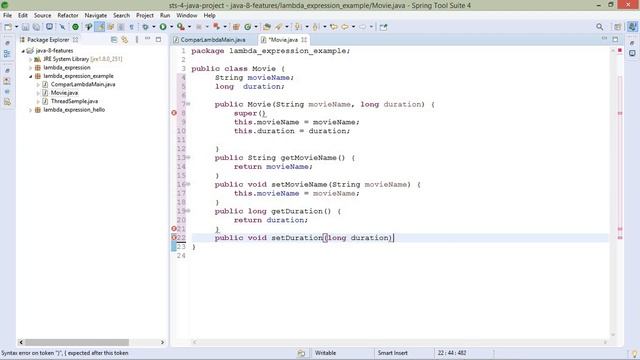 Lambda Expression in java8 With Example смотреть онлайн