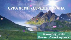 Сура Ясин - сердце Корана  #коран #ясин #сура