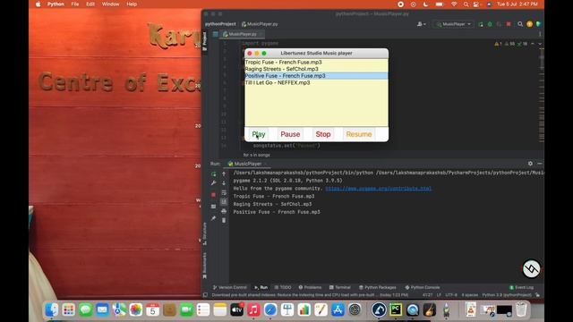 ☯️? Music Player using Python ?❤️| Tkinter | Pygame | Mixer | Python Projects for Students | Pychar смотреть онлайн
