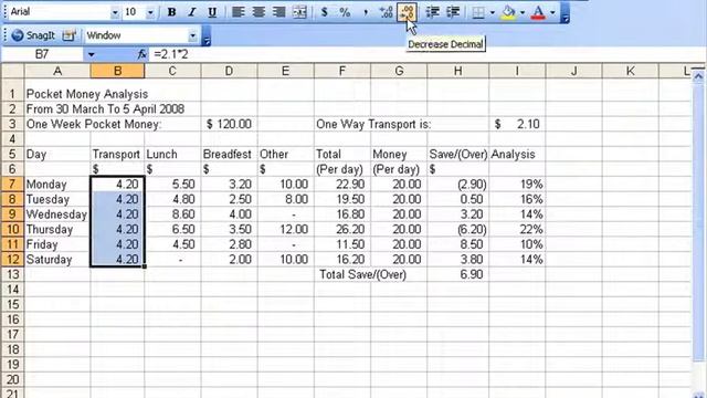 Microsoft Excel 2003 4-5 Menukar Format Angka Kepada Unit Ribu смотреть онлайн