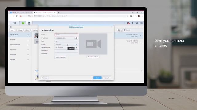 How to Set Up your ONVIF Compatible mydlink Camera with Synology NAS смотреть онлайн