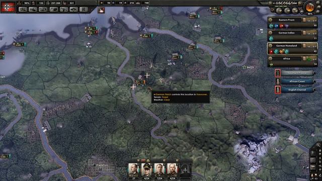 Hearts of Iron IV ( HOI4 ) --- German Reich #11 ---Fun with Templates.....NOT! --- смотреть онлайн