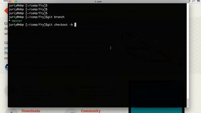 Вебинар Git Bootcamp. Часть 17 - Ветки (Branches) смотреть онлайн
