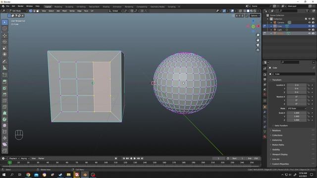 How to Merge Faces | Blender Tutorial смотреть онлайн