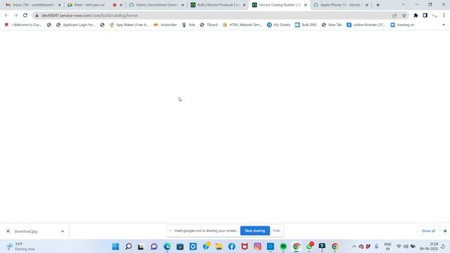 Service Catalogue in servicenow Telugu смотреть онлайн