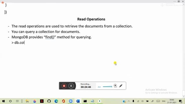MongoDB tutorial 5 смотреть онлайн