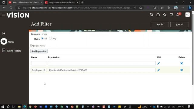 Oracle Fusion Alerts Composer смотреть онлайн