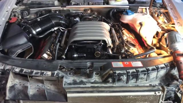 Audi A6 2,4. После капитального ремонта. Ремонт двигателей в Волгограде смотреть онлайн