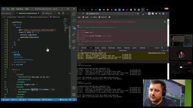 Making API calls with React and json server part 2 смотреть онлайн