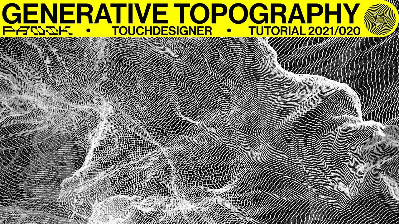 GENERATIVE TOPOGRAPHY - TOUCHDESIGNER TUTORIAL смотреть онлайн