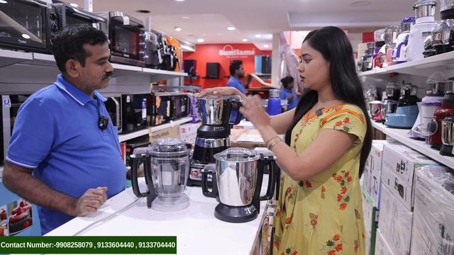 Features of Panasonic MX-AE 475 Model Super Mixer Grinder || Shiv Home World || Hyderabad смотреть онлайн