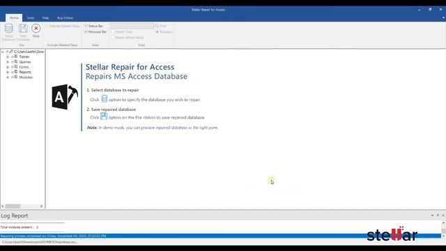 Wie Man Korrupte Access Datenbank mit Stellar Repair for Access Software Repariert смотреть онлайн