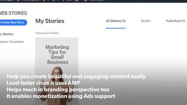 Google Web Stories WordPress Plugin | What are Google Web Stories | Oniv Digital смотреть онлайн