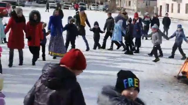 Масленница в Заозёрном.mp4 смотреть онлайн