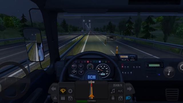 Перевозим процессоры в мобильной игре Truck Simulator: Ultimate смотреть онлайн