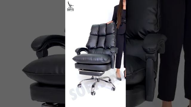 Офисное кресло с подставкой для ног SOFYS Cloudis S смотреть онлайн
