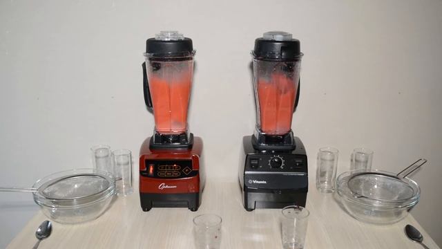 Optimum 9200A Vortex Blender vs Vitamix TNC - Raspberries Test смотреть онлайн