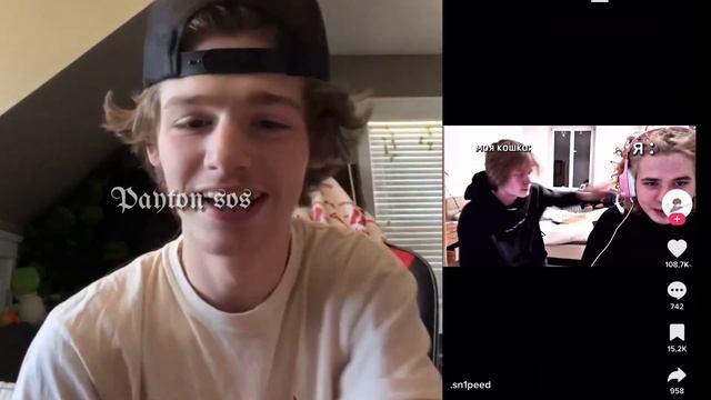 Пэйтон смотрит русский тик ток фанатов |русский тик ток| |пэйтон| #пэйтон #тик ток #payton #рек