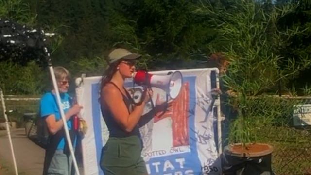 Flotilla Action Protesting the Flat Country Timber Sale смотреть онлайн