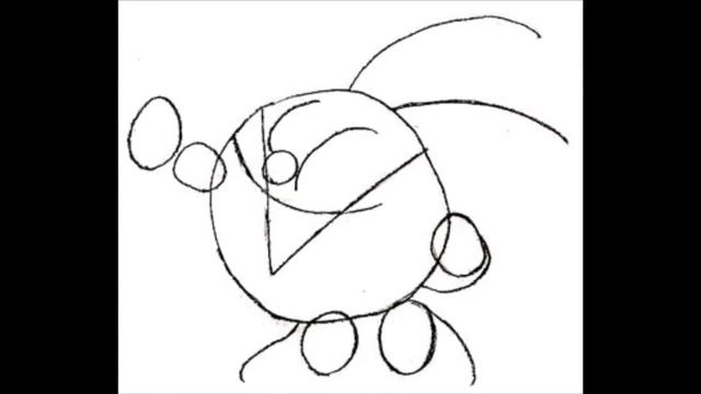 Как нарисовать Смешарика. Учимся рисовать. смотреть онлайн