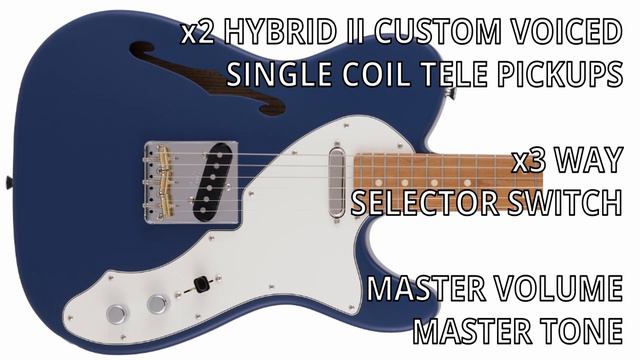 Discovering the Rare "Fender MIJ Hybrid II Thinline Telecaster" on FSR Guitar Show Ep 77! смотреть онлайн