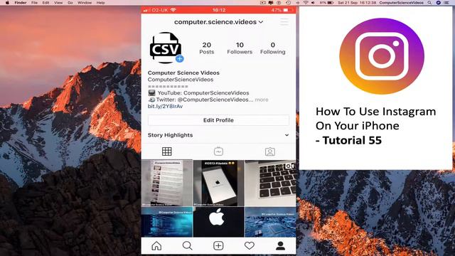 How to USE Instagram on iPhone - Access all Liked Posts | Tutorial 55 смотреть онлайн