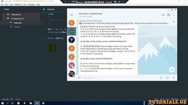 11-dars PHP | Amaliy dars II qism смотреть онлайн