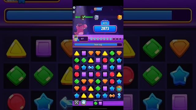 Прохождение Solo Challenge Perfect Heist Color Climb 7800 | Match Masters смотреть онлайн